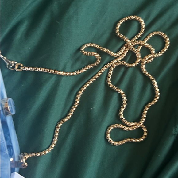 Vici Marble-Effect Blue Clutch - Picture 6 of 6